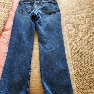 Madewell Womens Slim Demi Bootcut  High Rise Jeans Size 25 Petite 25P